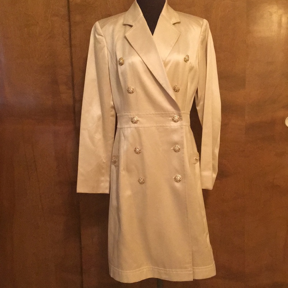 ETCETERA jaw-dropping butter color jacket.